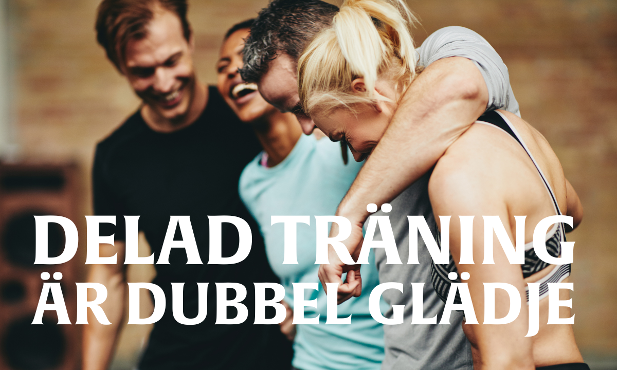Delad träning är dubbel glädje