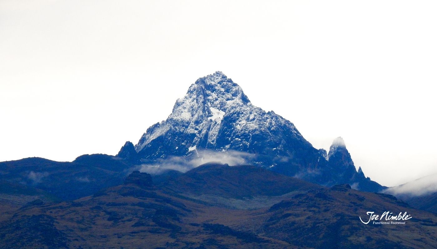 Vandring upp för Mount Kenya
