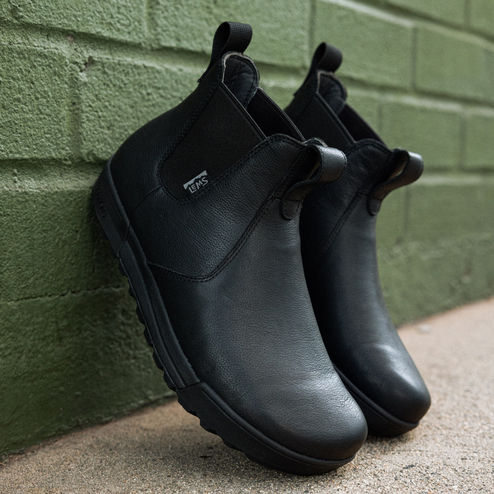 Lems Shoes Chelsea Tuff Unisex Svart