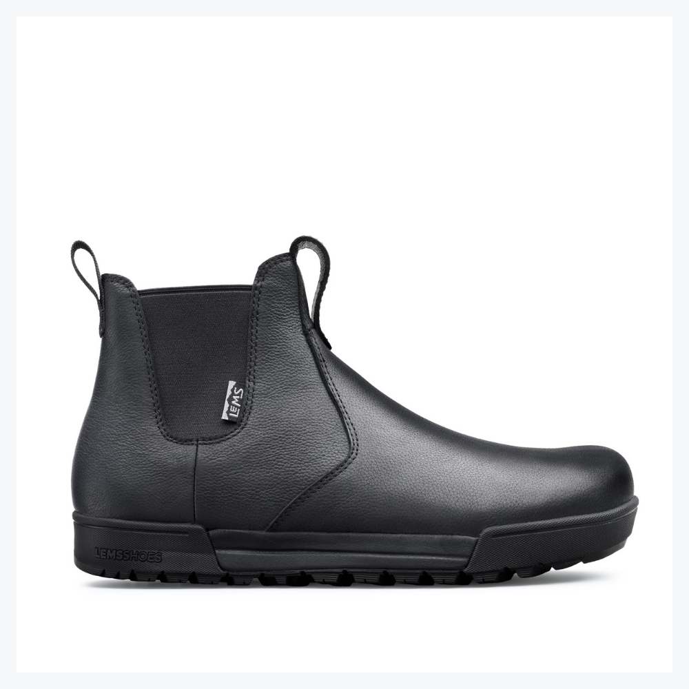 Lems Shoes Chelsea Tuff Unisex Svart