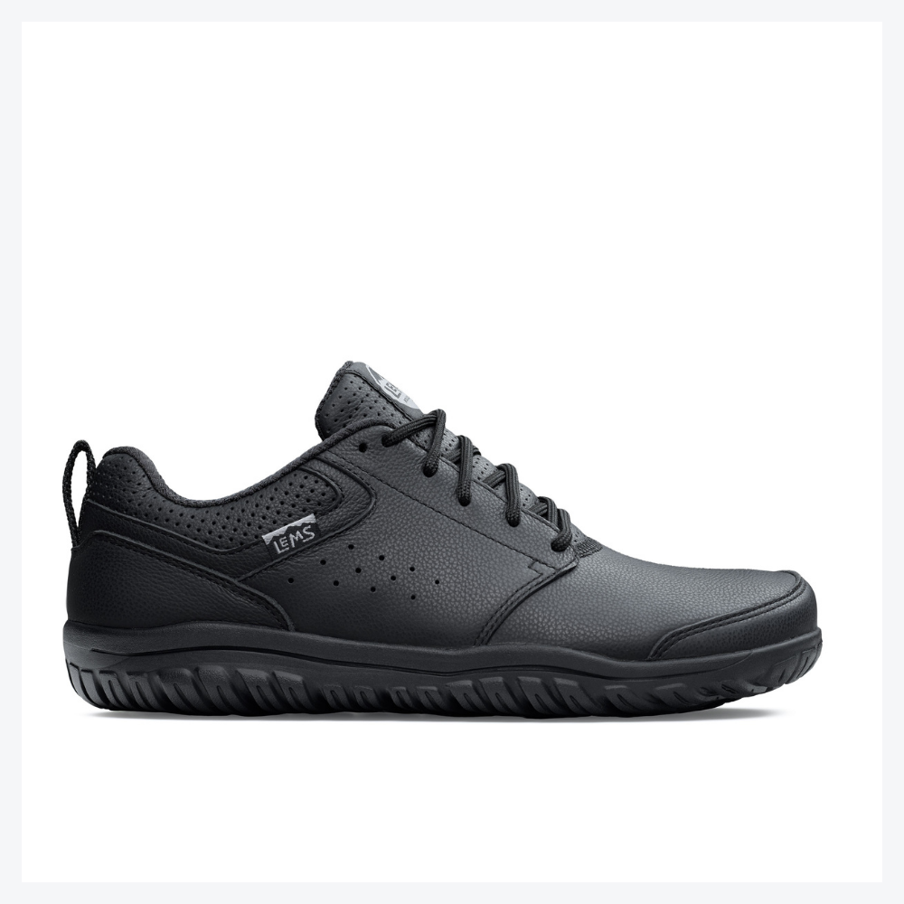 Lems Shoes Primal Zen Leather Ebony