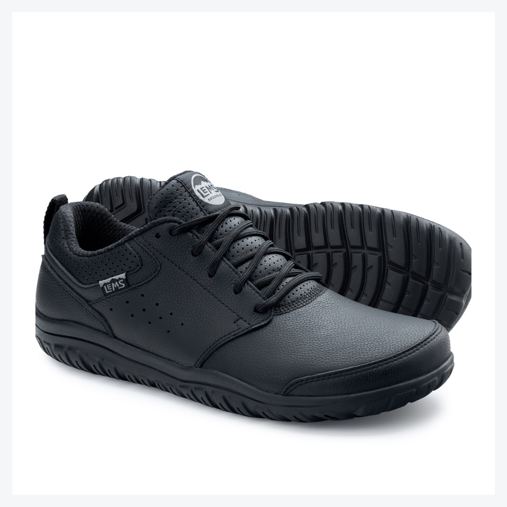 Lems Shoes Primal Zen Leather Ebony