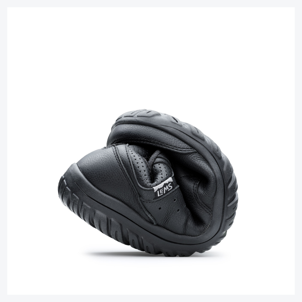 Lems Shoes Primal Zen Leather Ebony