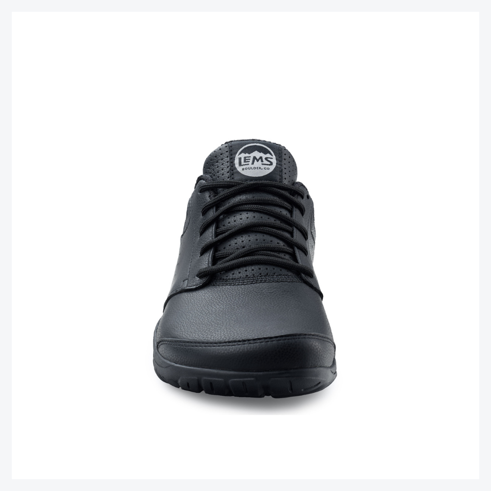 Lems Shoes Primal Zen Leather Ebony
