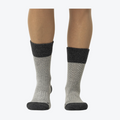 Funqwear Wide+ Hiking High Crew Ullstrumpor Unisex Grå