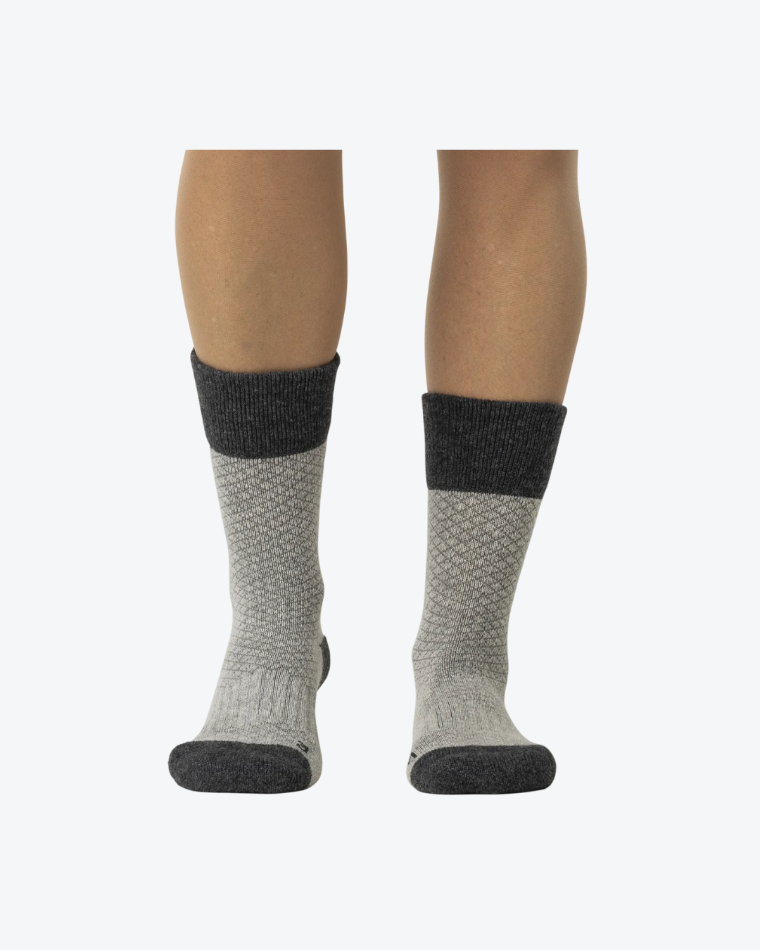 Wide - Ullstrumpor Hiking Grå