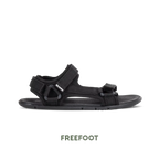 Be Lenka Flow Unisex All Black sandal, sedd från sidan