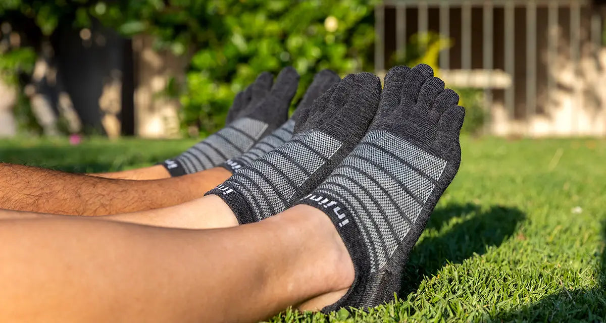 Injinji Lightweight No Show Wool