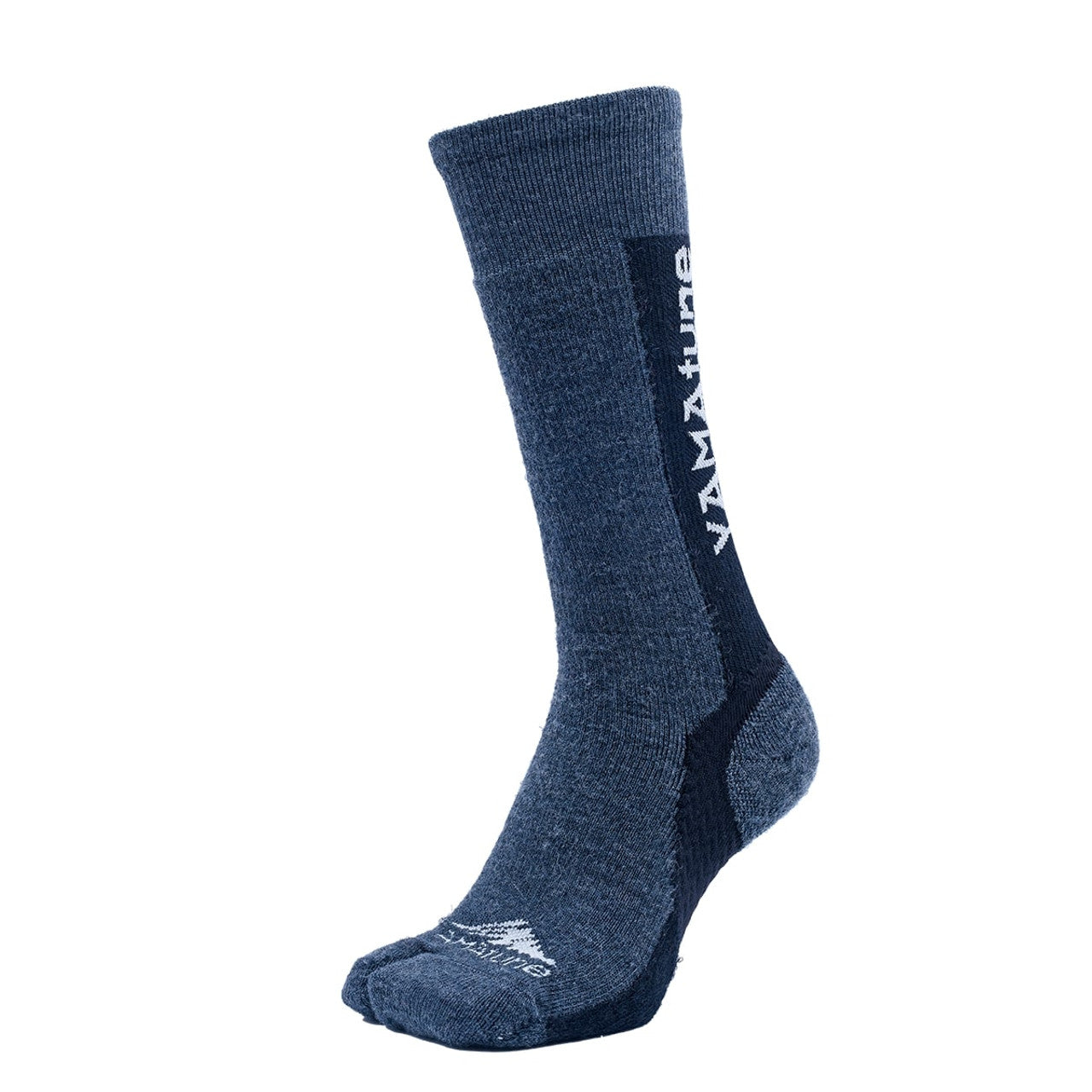 MERINO SKI SOCKS FREE RIDE KNEE 2TOE Grå (skidstrumpor)