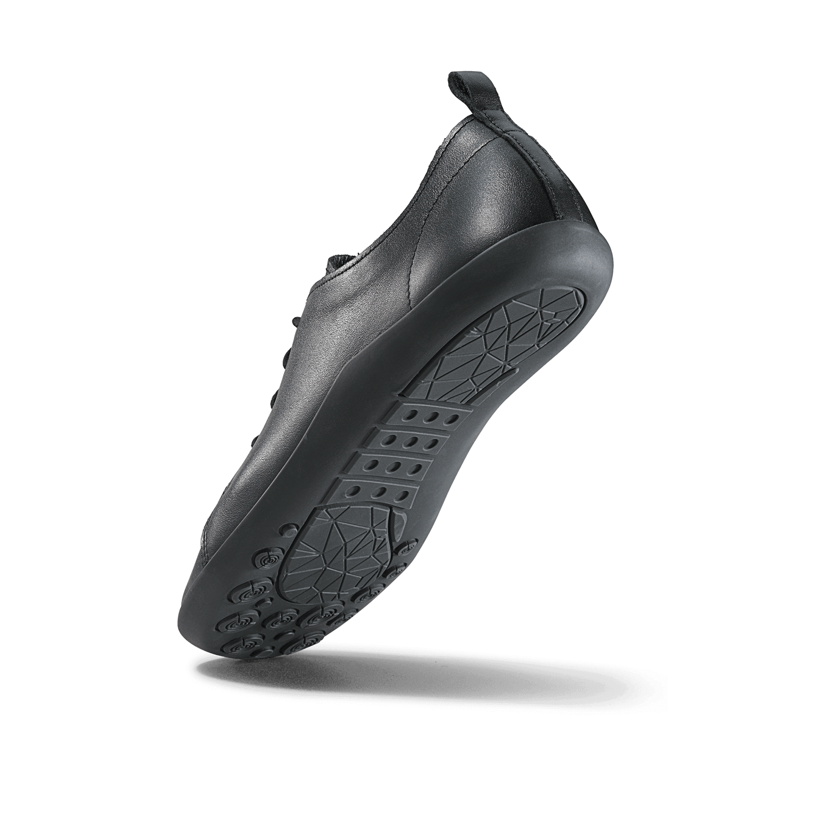 Joyce Svart Läder Dam