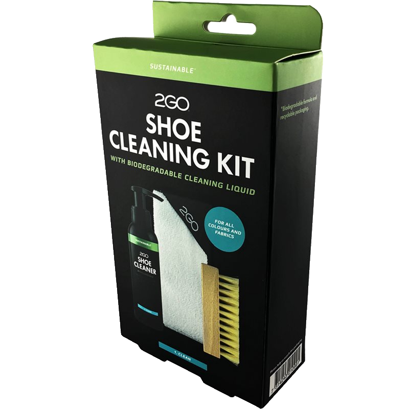 2Go Sustainable Shoe Cleaning Kit, produktbild