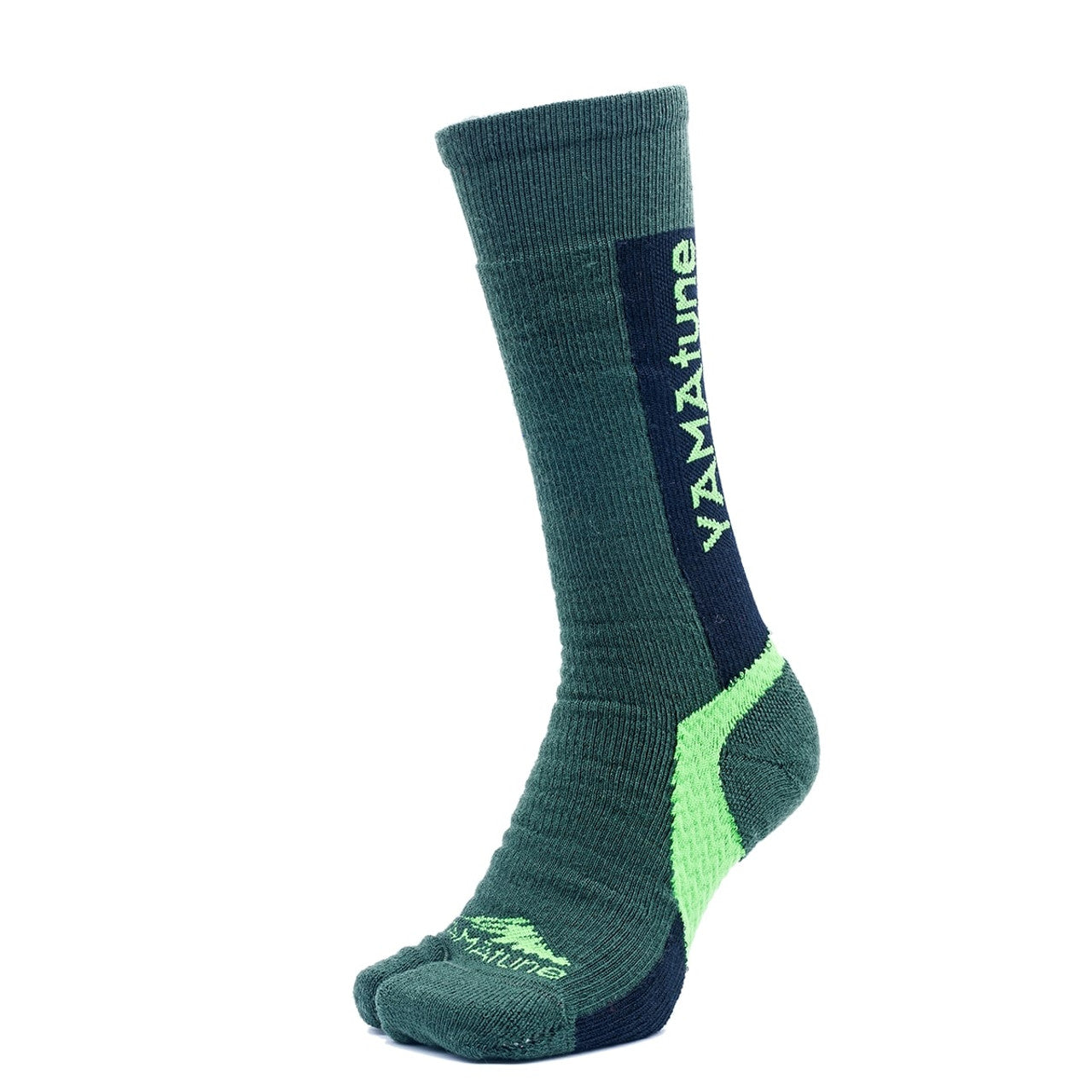 MERINO SKI SOCKS FREE RIDE KNEE 2 TOE Grön