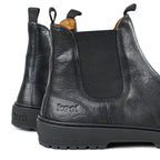 Koel Gavien Leather Dam Black – bakifrån