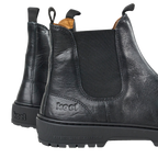 Koel Gavien Leather Dam Black – bakifrån