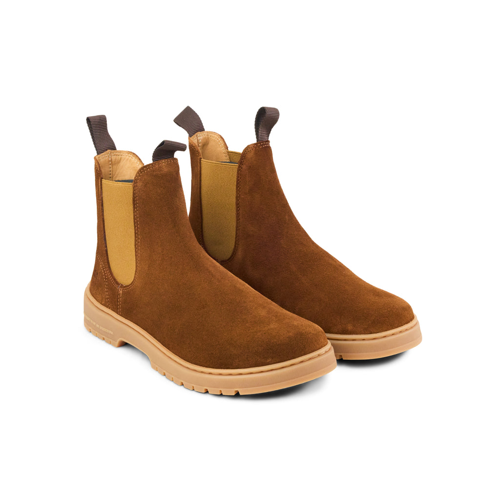Koel Gavien Suede Dam Cognac – detaljvy