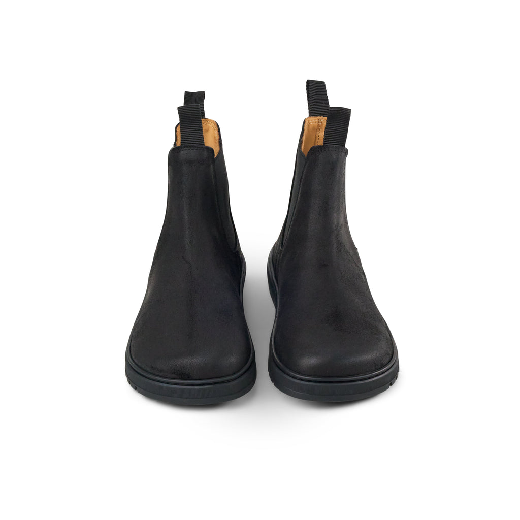 Koel Gavien Suede Felt Dam Black – vy snett framifrån