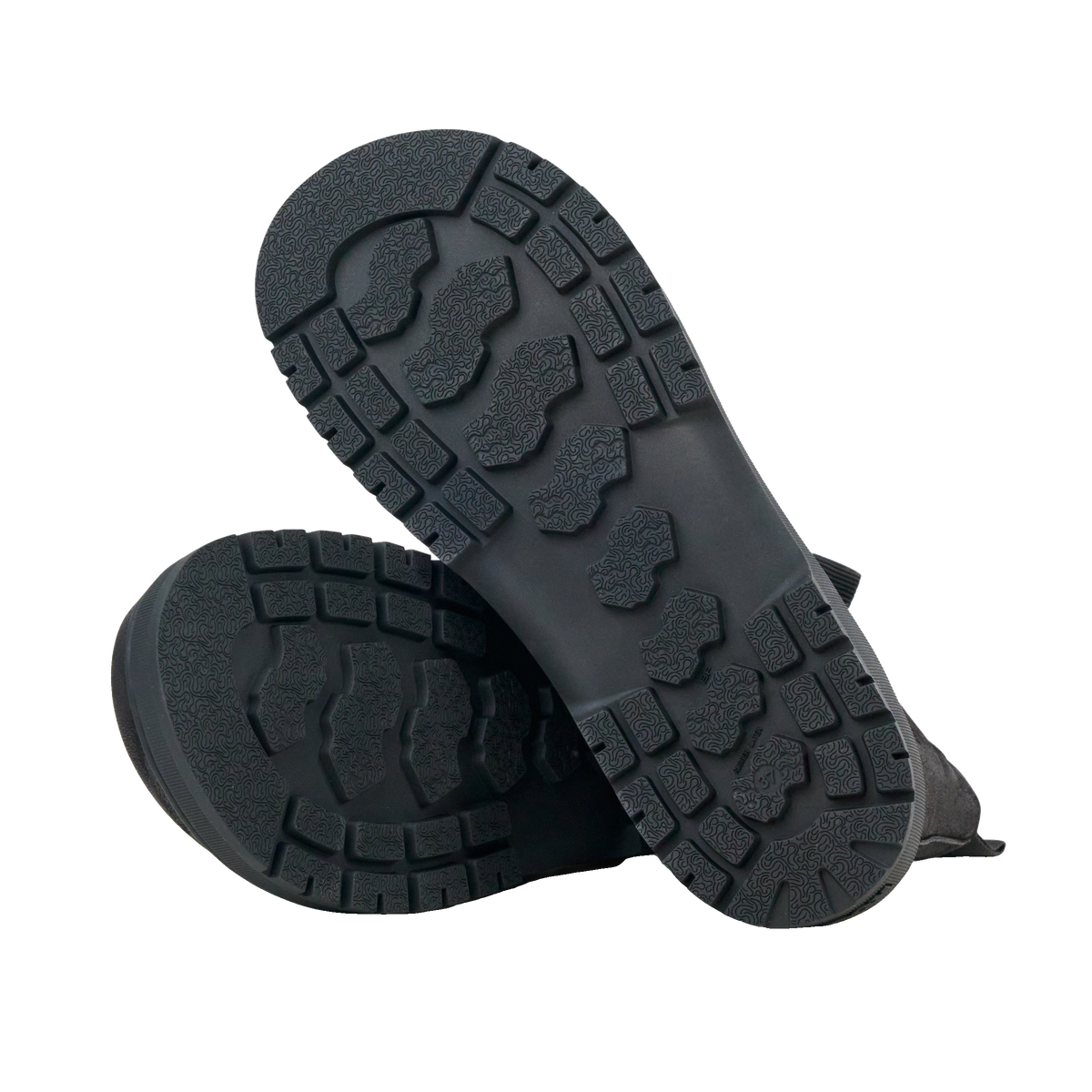 Koel Gavien Suede Felt Dam Black – sulan underifrån