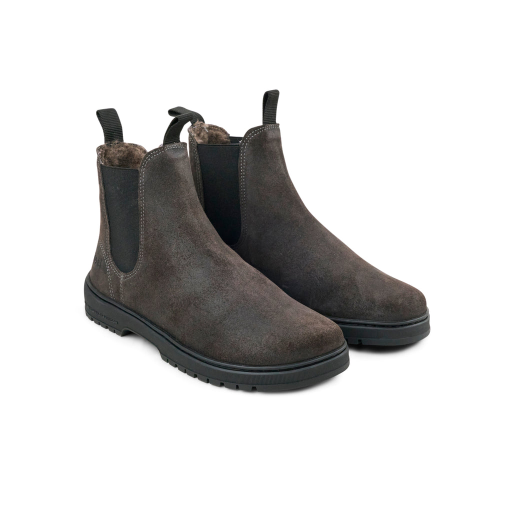 Koel Gavien Suede Felt Dam Dark Grey – detaljvy
