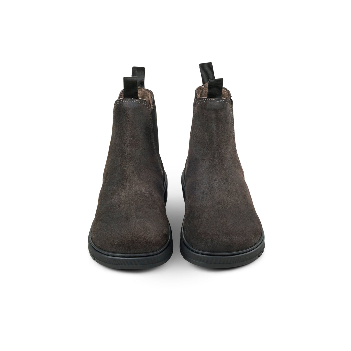Koel Gavien Suede Felt Dam Dark Grey – vy snett framifrån