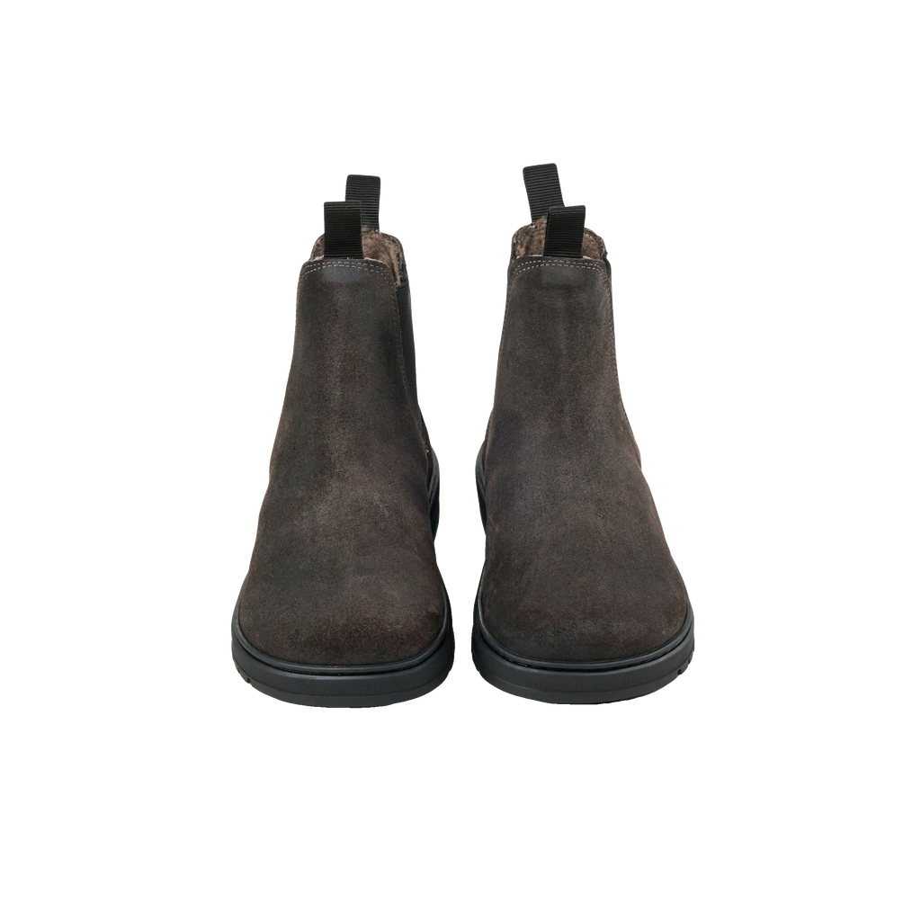 Koel Gavien Suede Felt Dam Dark Grey – vy snett framifrån