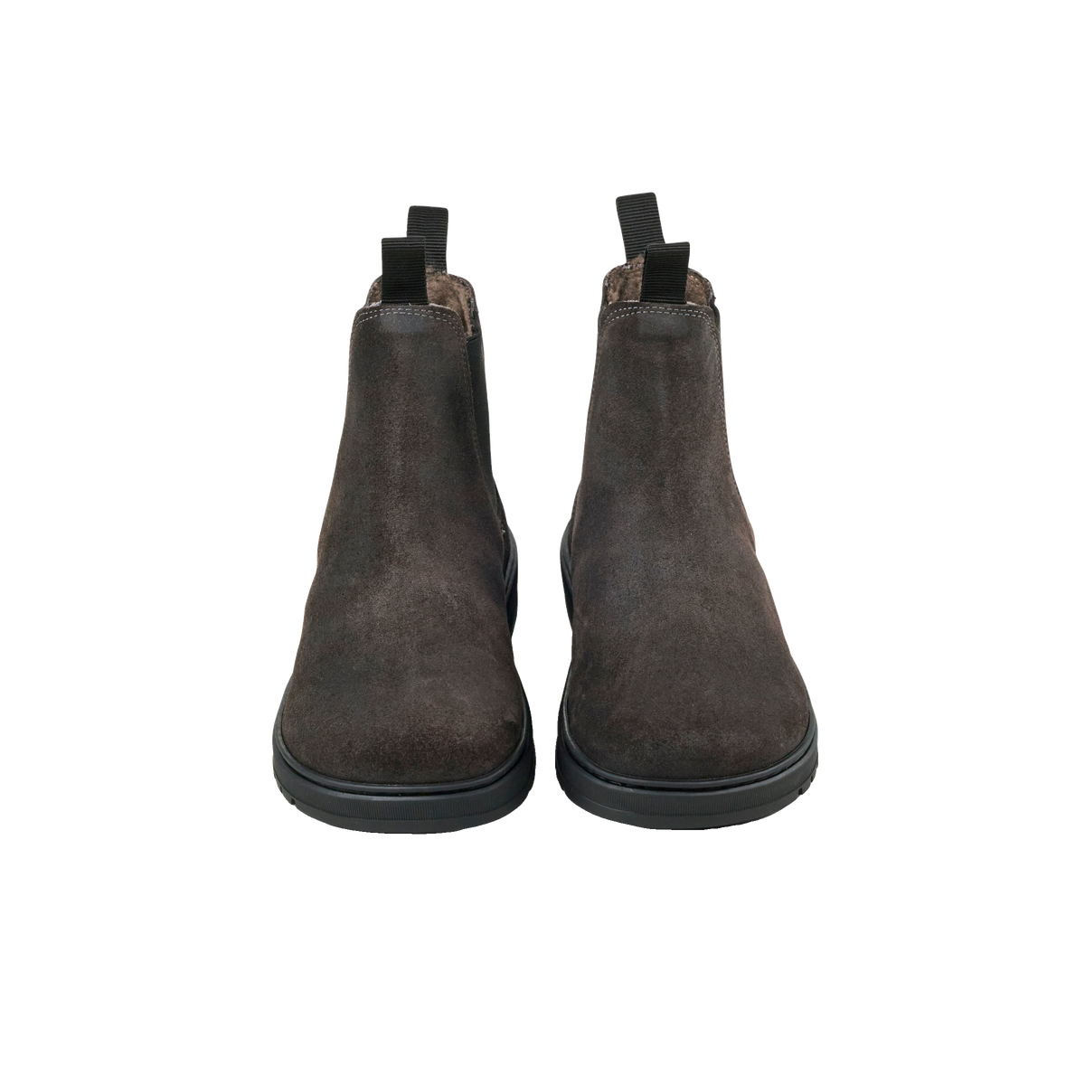 Koel Gavien Suede Felt Dam Dark Grey – vy snett framifrån