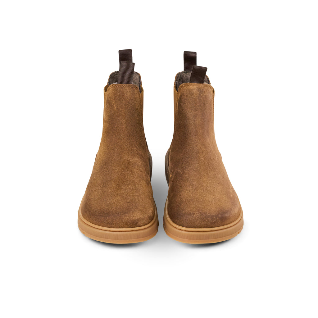 Koel Gavien Suede Felt Dam Cognac – vy snett framifrån