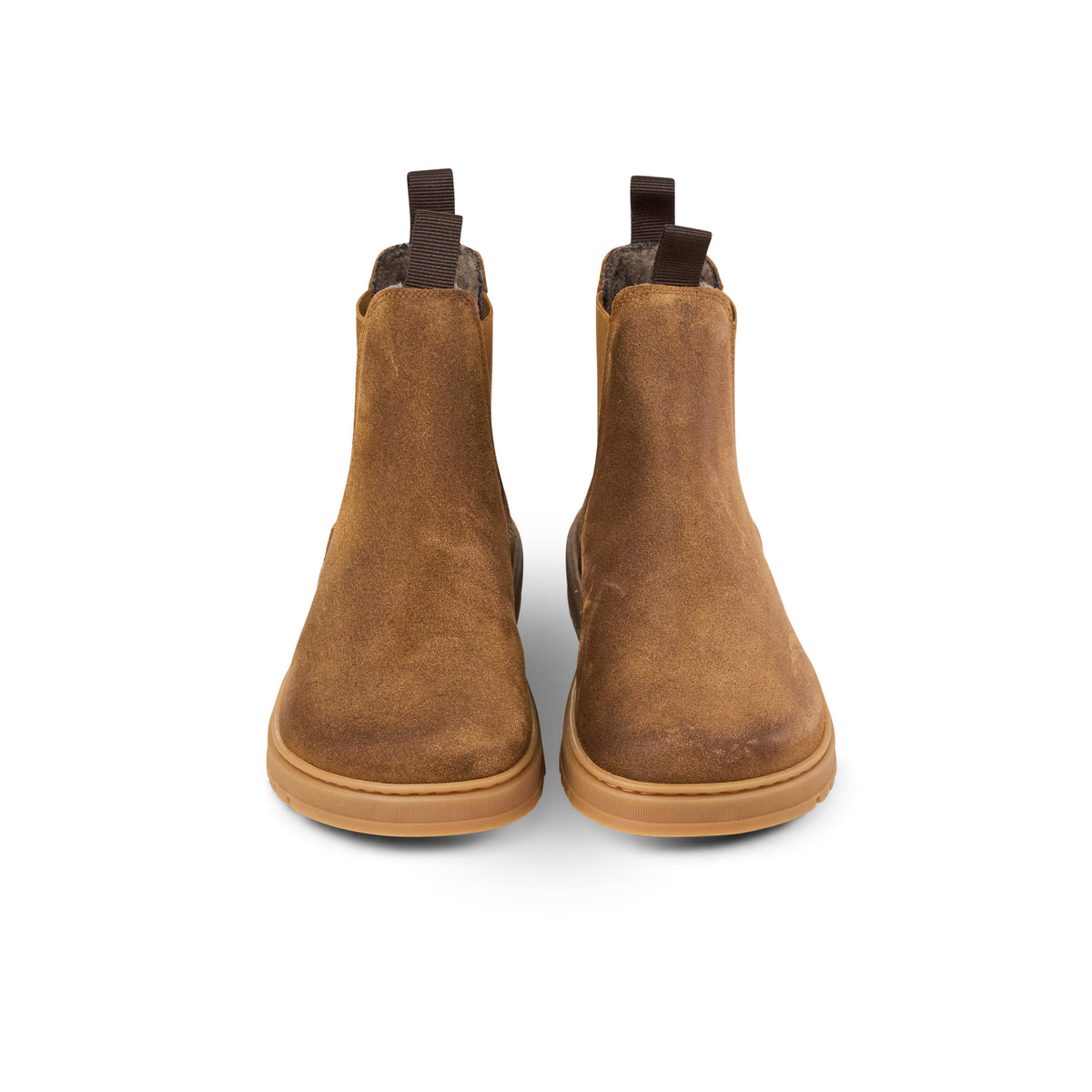 Koel Gavien Suede Felt Dam Cognac – vy snett framifrån