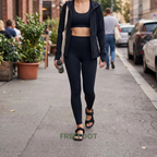 Be Lenka Flow Unisex All Black sandal, närbild på tåboxen