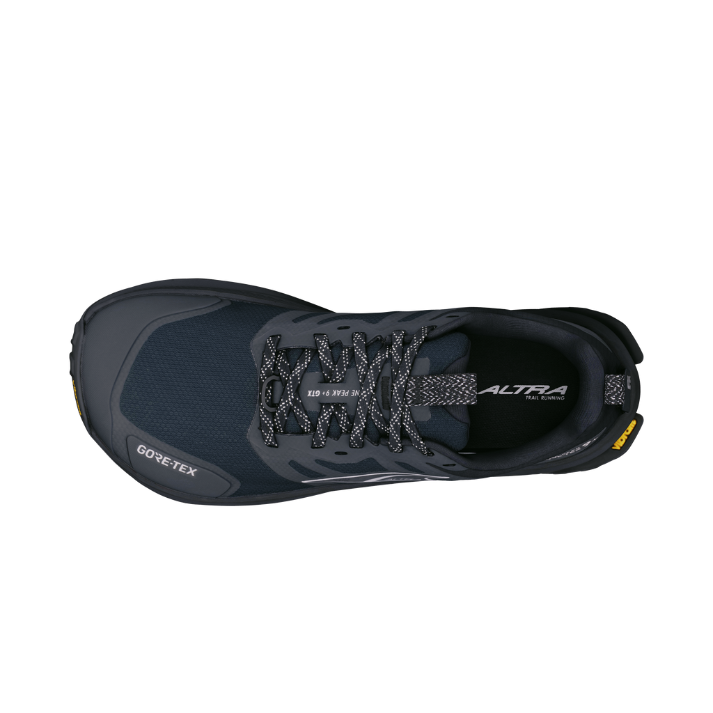 Altra Lone Peak 9+ Gtx Dam Black trailsko, detaljbild