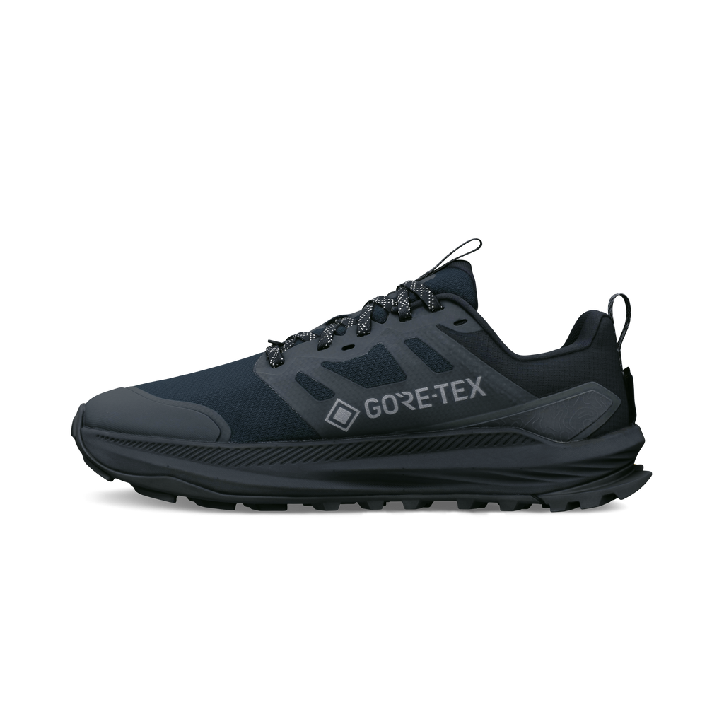 Altra Lone Peak 9+ Gtx Dam Black trailsko, på fot