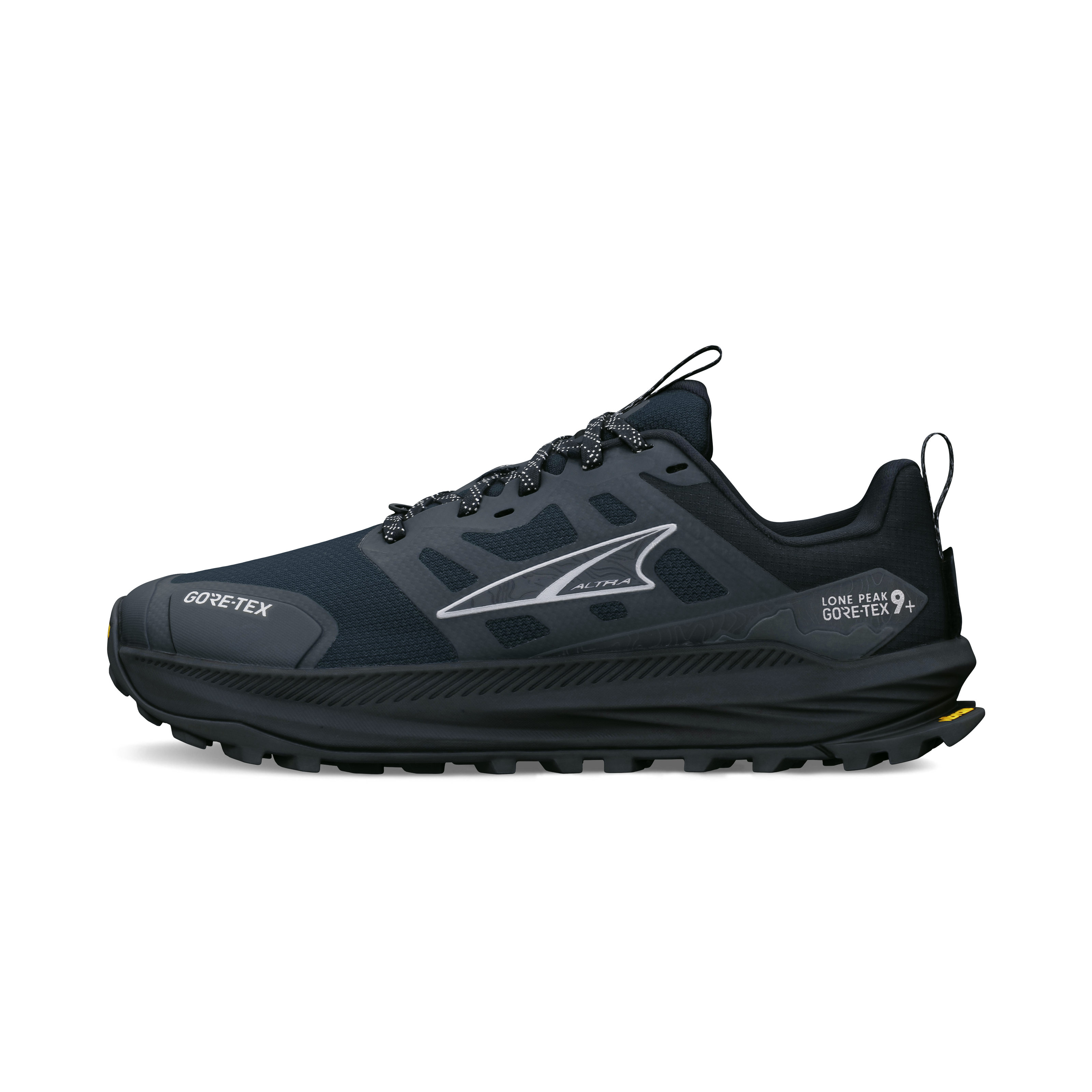 Altra Lone Peak 9+ Gtx Dam Black trailsko, livsstilsbild
