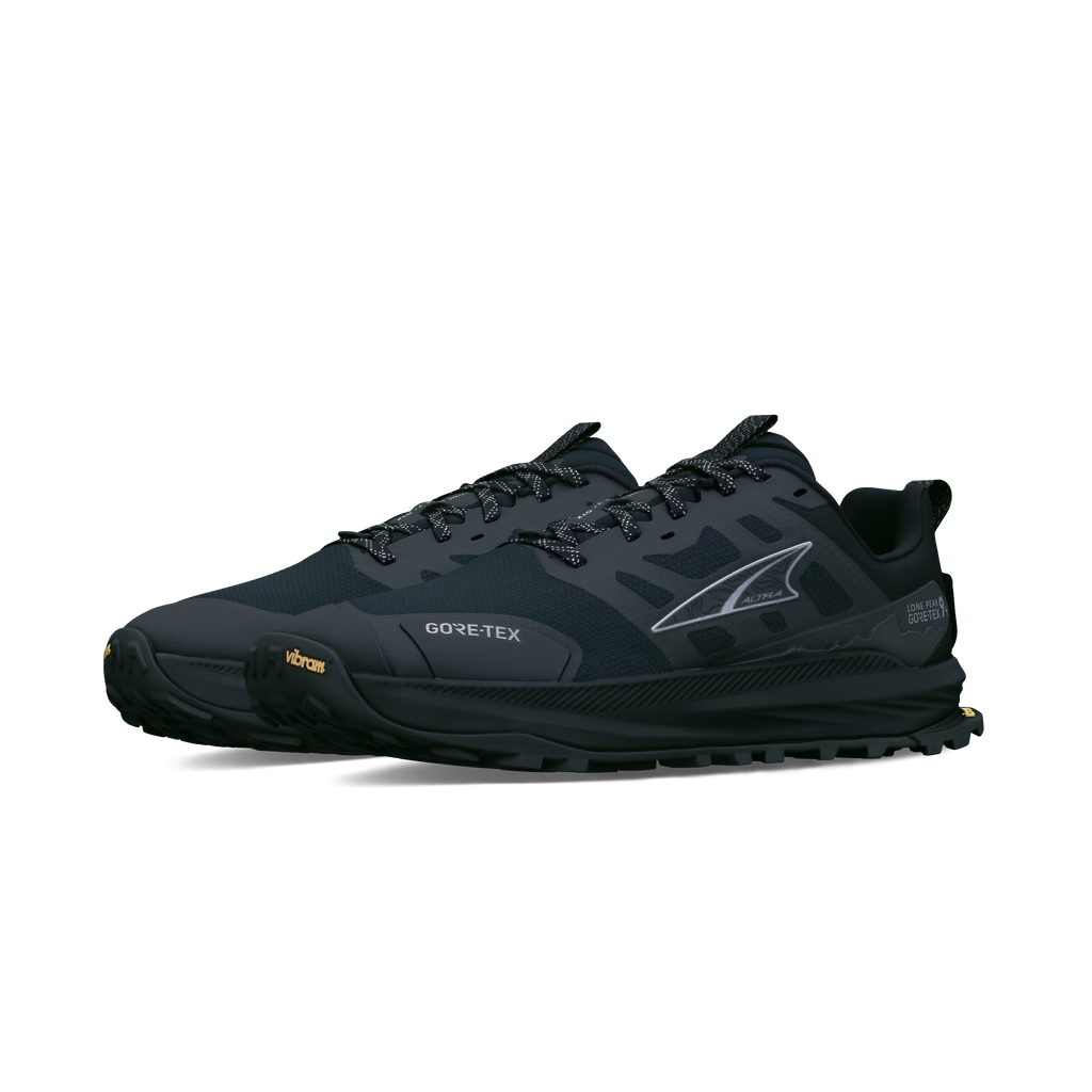 Altra Lone Peak 9+ Gtx Herr Black trailsko, sulan underifrån