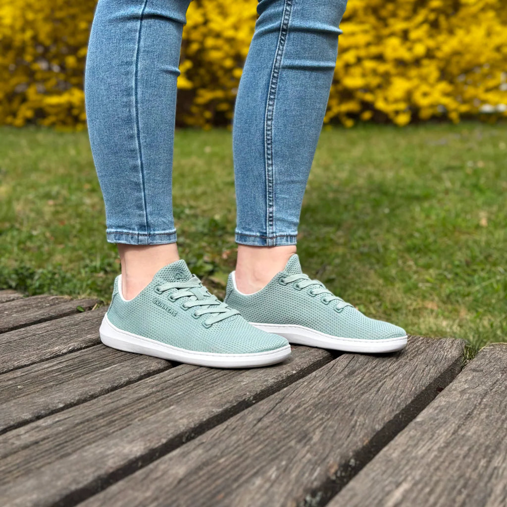 Skinners Globetrotter Ii Unisex Mist Green sneaker, sulan underifrån