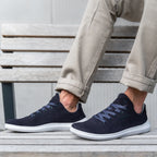 Skinners Globetrotter Ii Unisex Navy Blue sneaker, sulan underifrån