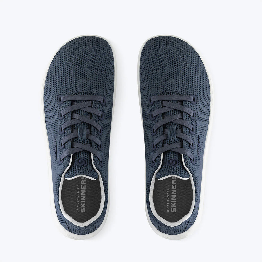 Skinners Globetrotter Ii Unisex Navy Blue sneaker, ovanifrån