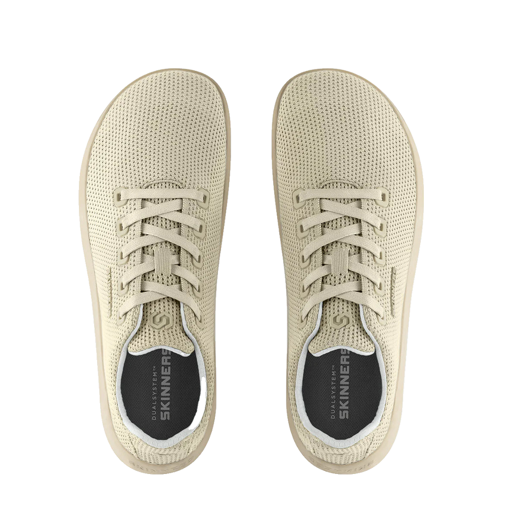 Skinners Globetrotter Ii Unisex Safari Beige sneaker, ovanifrån