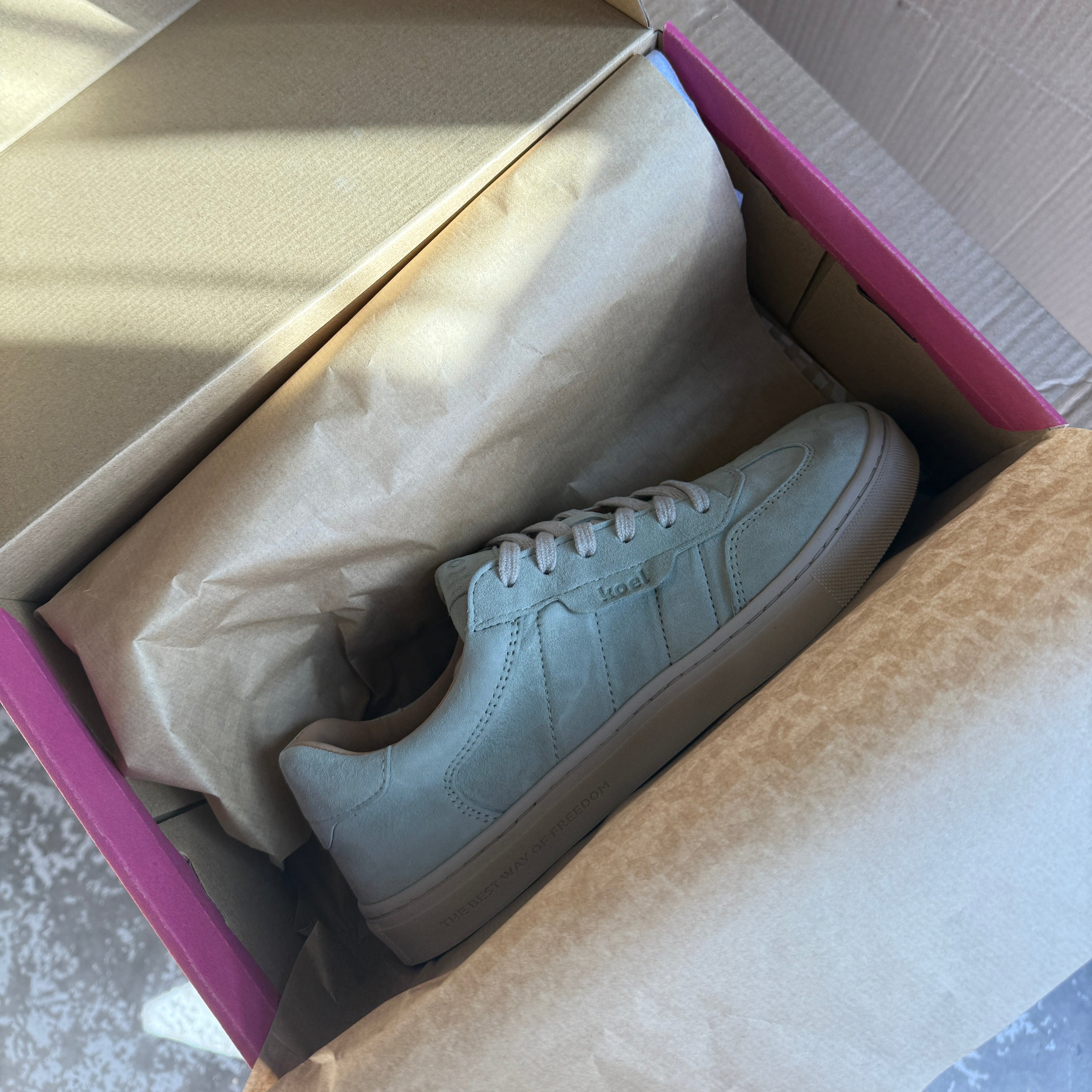Koel Helena Suede Dam Mint