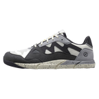 Joe Nimble Sneaker Addict – barfotasko för herr i grå, svart och offwhite med bred tåbox, flexibel yttersula och sportig design.