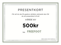 Freefoot Presentkort