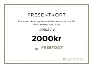 Freefoot Sverige Presentkort
