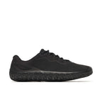 Merrell Vapor Glove 7 Leather Dam Black sneaker, sedd från sidan