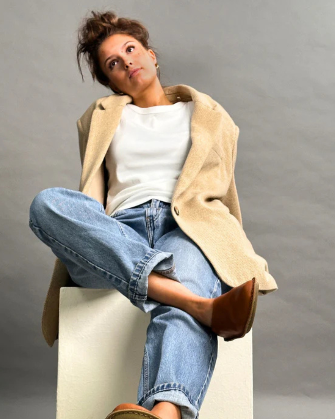 Vibae Zuma Leather Unisex Cognac