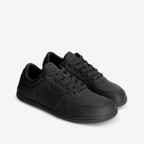 Be Lenka Echo Unisex All Black sneaker, närbild på tåboxen
