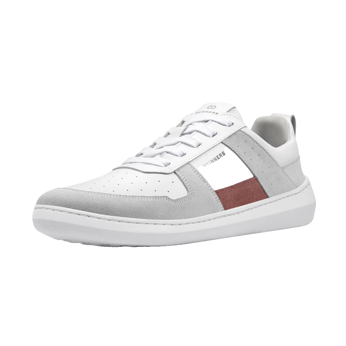 Skinners Oldschooler Ii Dam Pink/White sneaker, sedd från sidan