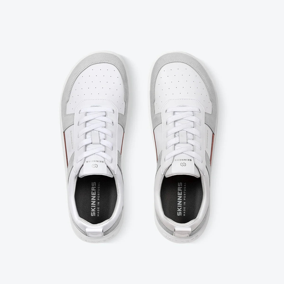 Skinners Oldschooler Ii Dam Pink/White sneaker, på fot