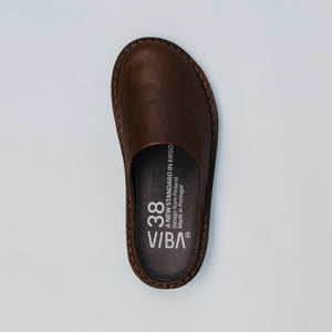 Vibae Roma Leather Unisex Cocoa Brown
