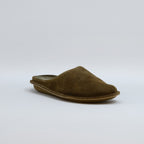 Vibae Roma Bio Suede Unisex Bosco Khaki sko, sulan underifrån
