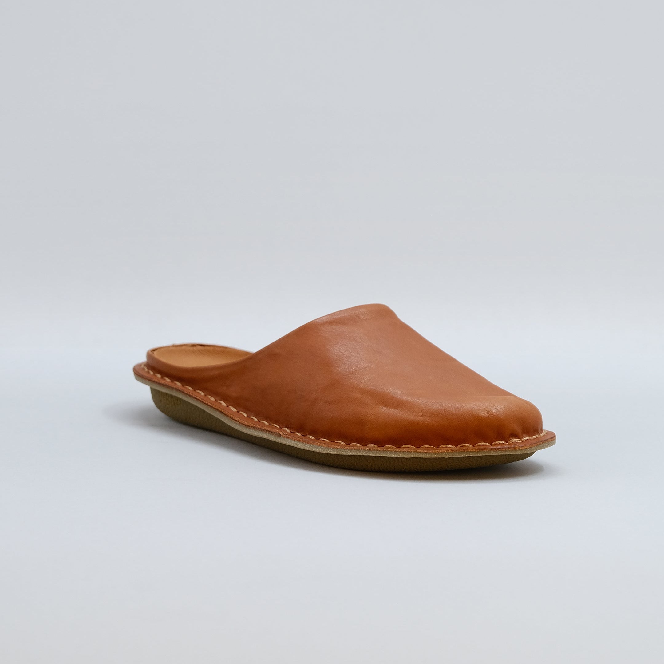 Vibae Roma Leather Unisex Cognac Brown