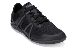 Xero Shoes Speed Force II – ultralätt barfotasko i svart med flexibel sula och ventilerande mesh för naturlig rörelse och maximal markkontakt.