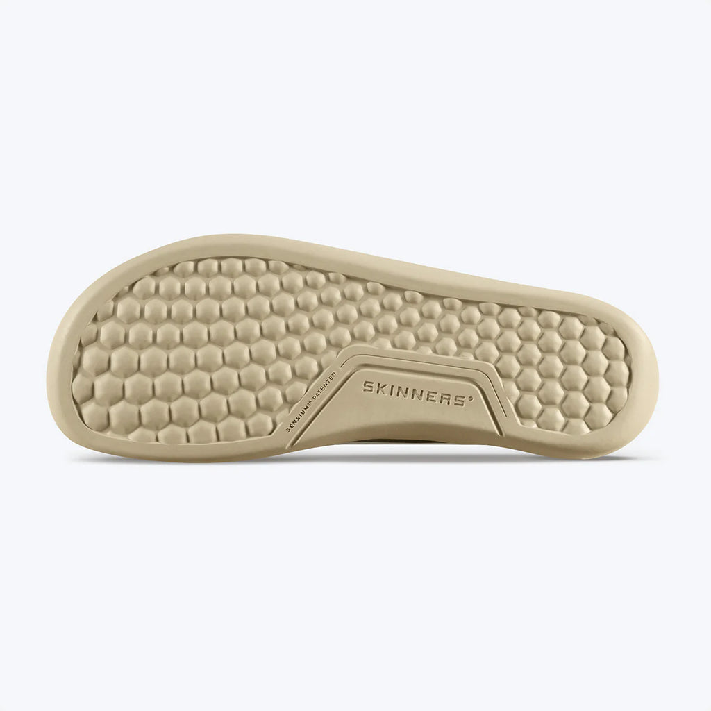 Skinners Globetrotter Ii Unisex Safari Beige sneaker, bakifrån